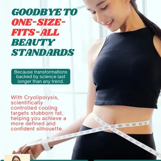 Not every body responds the same… and that’s completely normal.

Some fat just doesn’t go away with 
