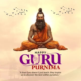 🙏✨ Happy Guru Purnima!

A true Guru doesn’t just teach—they inspire us to discover our potential, e