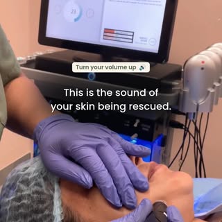 That sound is doing more work than your entire skincare shelf. 🧴

Hydrafacial — three steps in 45 m