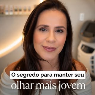 Seu olhar parece mais cansado do que você se sente?

Com o passar dos anos, é comum ocorrer a queda 