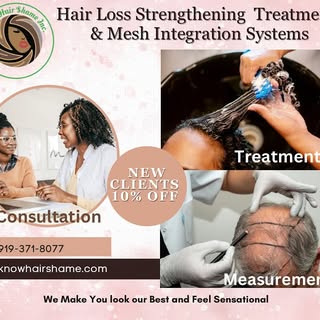 It you are experiencing hair loss, contact me to get started. 

It you need to strengthen, stop hair