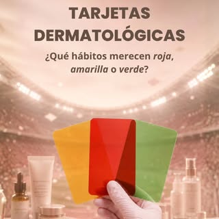 Tu piel tiene árbitro y no perdona 
🔴 Dormir maquillada
🟡 Cambiar de rutina cada vez que ves un Ti