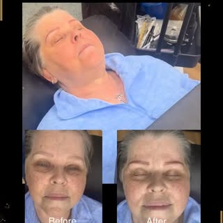 Another First Session on the brows done for the lovely Carol ….

Carol has previous brow work done, 