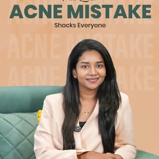 ✨
Three mistakes my patients make that secretly make their acne worse __and the last one surprises e