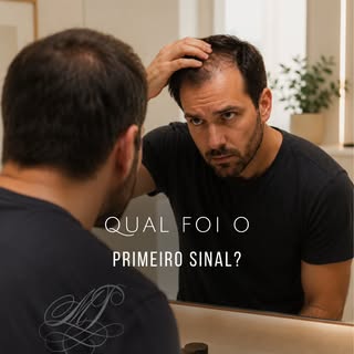 👀 Qual foi o primeiro sinal?

Para algumas pessoas, foi o cabelo no travesseiro.
Para outras, mais 