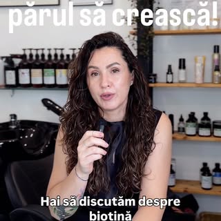 Biotina NU face părul să crească (decât dacă ai deficit de biotină — puțin probabil) indiferent de c