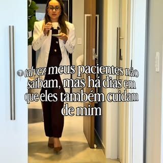Cuidar vai muito além de um atendimento. 🤍
Existem encontros que também acolhem quem está do outro 