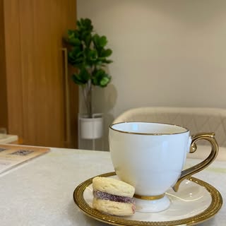 Começando o dia bem ☕️🤍