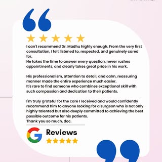 ✨ Choosing the right surgeon is about more than qualifications—it's about trust, confidence, and fee
