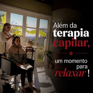 ✨ Cuidar dos cabelos vai muito além dos fios.

Cada sessão é um momento para desacelerar, aliviar as