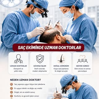 Saç ekiminde önemli olan sadece işlem değil, işlemi kimin yaptığıdır. 🩺

Uzman doktor değerlendirme