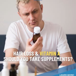 🌟Hair Loss & Vitamin A: Should You Take Supplements?🌟

When experiencing hair loss, many people im
