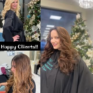 Happy client at Hair Center International