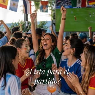 Días de partido, reuniones, planes al aire libre y emoción compartida. ⚽✨ 

Y aunque el outfit, la c