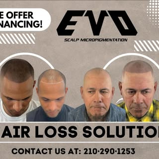 No hair? No problem! 

No money? No problem! 

We have a solution and we offer financing! 

#hairlos