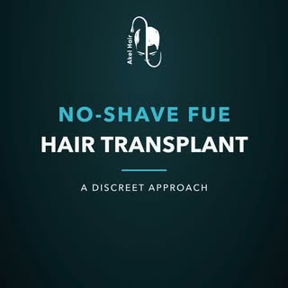 Hair restoration without shaving.

Our **No Shave Hair Transplant** allows you to restore your hair 