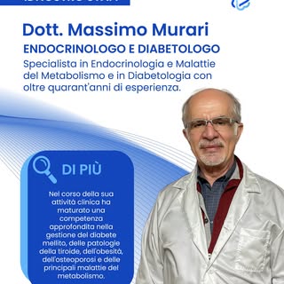Presentiamo uno dei professionisti d'eccellenza del nostro team: il Dott. Massimo Murari, endocrinol