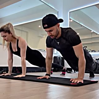 Marriage is about support… unless it’s a push-up challenge. Turns out ‘for better or worse’ includes