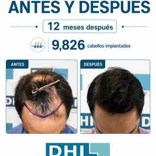 Casi 10,000 cabellos, un solo resultado: natural. ✨

Con DHI recuperamos zonas avanzadas de calvicie
