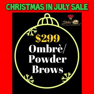 Our annual Christmas in July is here! Take advantage of once in a year pricing on Skin Tightening an