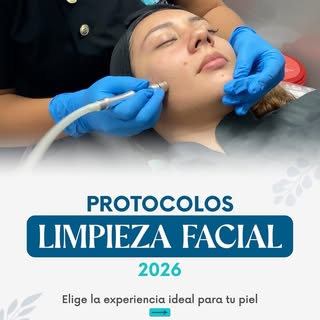 Protocolos de Limpieza Facial 2026 ✨

3 experiencias diseñadas para cuidar, renovar y devolverle equ