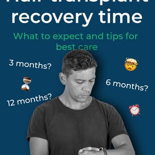 Thinking about a hair transplant but unsure about recovery? 💇‍♂️ Here’s what to expect:

The first 