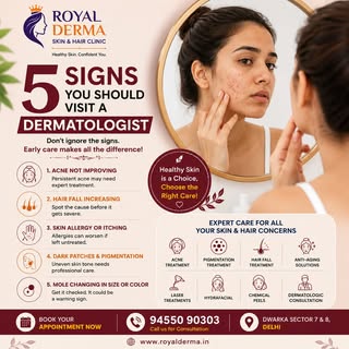 🚨 Don't Ignore the Signs Your Skin Is Giving You!

Your skin often tells you when something isn't r