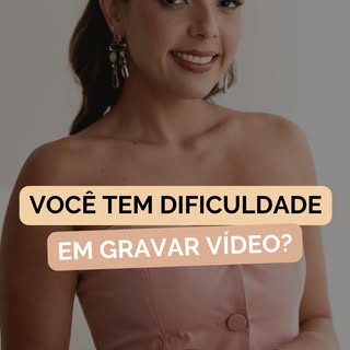Se comunicar bem em vídeo muda tudo. ✨
Não é só gravar… é saber como se posicionar, transmitir segur