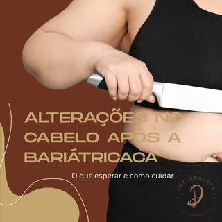 ✨ Alterações no cabelo após a bariátrica: o que você precisa saber ✨

É comum que, nos primeiros mes