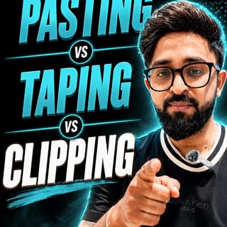 Clipping, Taping ya Pasting — 90% log galat method choose karte hain! 😳
Aur phir bolte hain "hair p