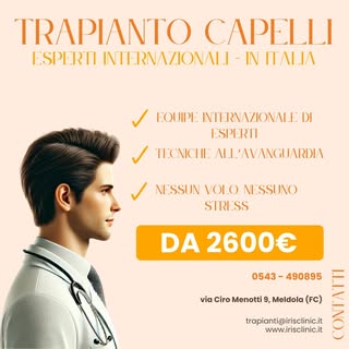 Quando si tratta di un trapianto di capelli, scegliere l’equipe giusta fa la differenza.

👩‍⚕️ Equi