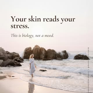 Stress is not only in your head. It shows up on your skin. High cortisol weakens the barrier that ke