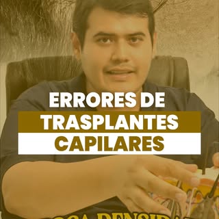 ❌ ¿Mala densidad, mal diseño y mala dirección en tu trasplante capilar?
Perdiste tiempo y dinero.

✅