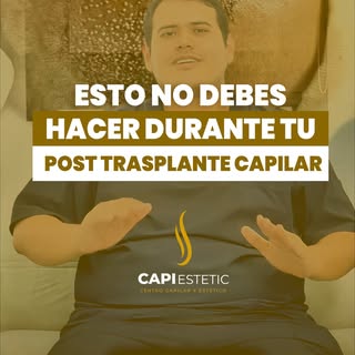 👨🏻‍⚕️Si te realizaste un trasplante capilar, ¡Ten en cuenta estos cinco pasos! 👀

En Capiestetic 