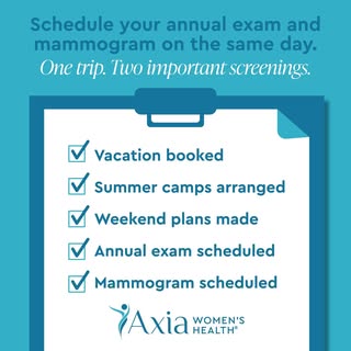 Summer calendars fill up quickly—but your health deserves a place on the schedule, too. 

If you're 