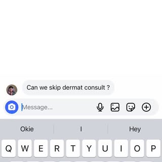 Skipping the derm consult is like guessing your foundation shade in the dark.

Let’s get it right fr