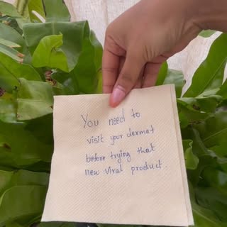 Just because it’s “natural” doesn’t mean it’s safe for your skin. 

Before you try that trending DIY
