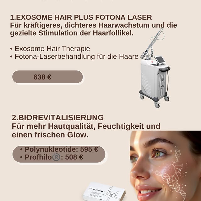 🌸 Juli-Specials in unseren Praxen

Der Sommer ist die perfekte Zeit für Regeneration und sichtbare 