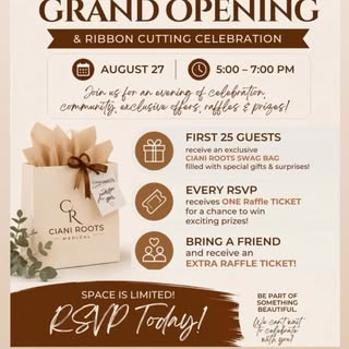 🎉 Something exciting is coming to Vacaville... and you’re invited! 🎉
Join us as we celebrate the G