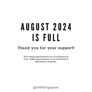 August is full!