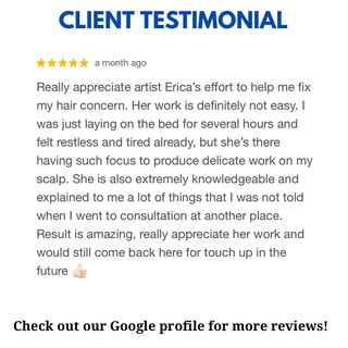Thank you our dear customer for the review! Check out more of our reviews at our Google Review page: