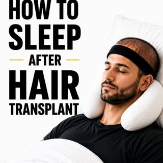First 3 Days After Hair Transplant – Sleep Like This!Just got a hair transplant?
The way you sleep i