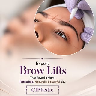 ✨ Reveal a more refreshed, naturally beautiful appearance with an expert Brow Lift at CIPlastic.

A 