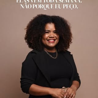 As minhas clientes vêm toda semana. Não porque eu peço. Porque elas entendem o que funciona.

Saúde 