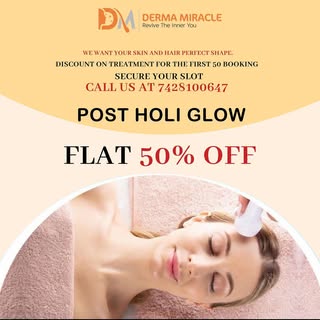 Get back that sparkle post holi ✨

For more information:

Email us at -
info@dermamiracle.in

Visit 