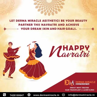 Trust Derma Miracle Aesthetics to help you look your best this Navratri and beyond with our  compreh