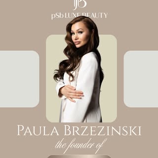 Hello Beauty ✨

My name is Paula Brzezinski,
founder of pSb Luxe Beauty.

I’m a licensed esthetician