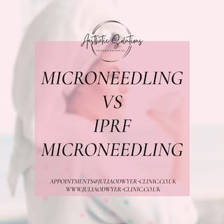 ✨ What’s the difference between standard Microneedling and iPRF Microneedling? ✨

Both treatments ar