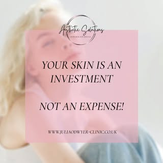 ✨ Your skin is an investment, not an expense. ✨

Taking care of your skin today means confidence, he