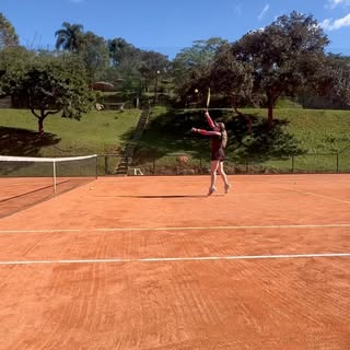 Começar de novo em alguma coisa é sempre desconfortável. No tênis, na pele, na vida.🎾💜🎾💜